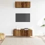 Conjunto de mueble de TV 2 piezas montado la pared madera vieja de , Muebles TV - Ref: Foro24-3329005, Precio: 99,80 €, Descu...