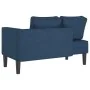 Sofá diván con cojines tela azul de , Divanes - Ref: Foro24-4007585, Precio: 167,67 €, Descuento: %
