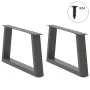 Patas para mesa comedor forma V 2 uds antracita 70x(30-31,3) cm by , Table legs - Ref: Foro24-4012538, Price: 66,34 €, Discou...