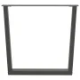 Patas para mesa comedor forma V 2uds antracita 90x(72-73,3) cm de , Patas para mesas - Ref: Foro24-4012654, Precio: 103,59 €,...