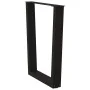Patas para mesa de comedor forma V 2 uds negro 60x(72-73,3) cm by , Table legs - Ref: Foro24-4012640, Price: 81,32 €, Discoun...