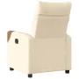 Sillón reclinable de tela crema de , Sillones - Ref: Foro24-4104813, Precio: 196,82 €, Descuento: %