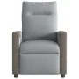 Sillón reclinable de tela gris claro de , Sillones - Ref: Foro24-4104839, Precio: 199,64 €, Descuento: %
