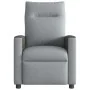 Sillón reclinable de masaje de tela gris claro de , Sillones - Ref: Foro24-4104832, Precio: 204,11 €, Descuento: %