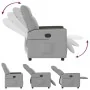 Sillón reclinable de tela gris nube de , Sillones - Ref: Foro24-4104824, Precio: 188,55 €, Descuento: %