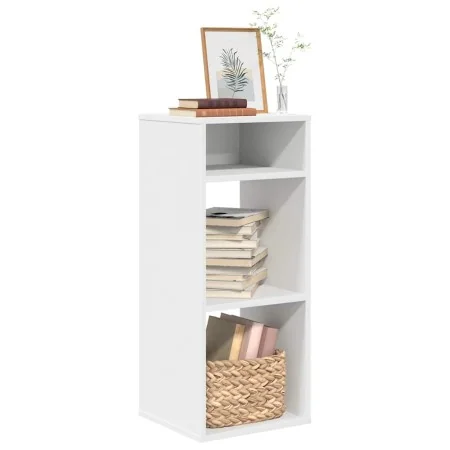 Estantería librería madera contrachapada blanco 34x31x80 cm de , Librerías y estanterías - Ref: Foro24-860274, Precio: 43,43 ...
