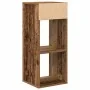 Estantería madera ingeniería madera envejecida 34x31x80 cm de , Librerías y estanterías - Ref: Foro24-860281, Precio: 45,40 €...