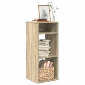 Estantería madera ingeniería color roble 34x31x80 cm de , Librerías y estanterías - Ref: Foro24-860276, Precio: 41,88 €, Desc...