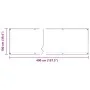 Lona transparente con ojales polietileno 1x4 m by , Waterproof tarpaulins - Ref: Foro24-4018497, Price: 19,49 €, Discount: %