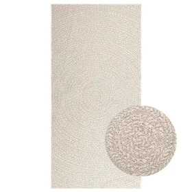 Alfombra ZIZUR apariencia yute interior exterior crema de , Alfombras - Ref: Foro24-4010375, Precio: 63,28 €, Descuento: %