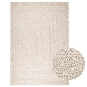 Alfombra ZIZUR apariencia yute interior exterior crema de , Alfombras - Ref: Foro24-4010368, Precio: 155,46 €, Descuento: %