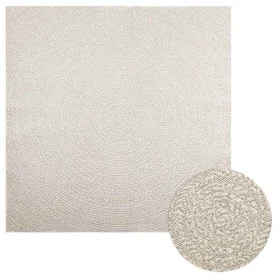 Alfombra ZIZUR apariencia yute interior exterior crema de , Alfombras - Ref: Foro24-4010380, Precio: 101,88 €, Descuento: %