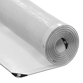 Lona transparente con ojales polietileno 2x12 m by , Waterproof tarpaulins - Ref: Foro24-4018510, Price: 47,87 €, Discount: %