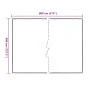 Lona transparente con ojales polietileno 4x8 m by , Waterproof tarpaulins - Ref: Foro24-4018565, Price: 57,02 €, Discount: %