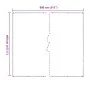 Lona transparente con ojales PVC 4x8 m de , Lonas impermeables - Ref: Foro24-4018609, Precio: 134,92 €, Descuento: %