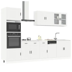 Mueble de cocina Kalmar blanco 7 piezas madera contrachapada de , Armarios de cocina - Ref: Foro24-3314751, Precio: 706,87 €,...