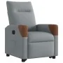 Sillón eléctrico reclinable elevable de tela gris claro de , Sillones - Ref: Foro24-3324022, Precio: 323,13 €, Descuento: %