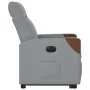 Sillón eléctrico reclinable elevable de tela gris claro de , Sillones - Ref: Foro24-3324022, Precio: 323,13 €, Descuento: %