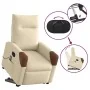 Sillón de masaje eléctrico reclinable elevable tela crema de , Sillones - Ref: Foro24-3324034, Precio: 323,28 €, Descuento: %