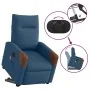 Sillón de masaje eléctrico reclinable elevable de tela azul de , Sillones - Ref: Foro24-3324036, Precio: 353,27 €, Descuento: %