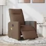 Sillón reclinable de masaje eléctrico tela marrón de , Sillones - Ref: Foro24-3324048, Precio: 256,67 €, Descuento: %