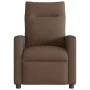 Sillón reclinable de masaje eléctrico tela marrón de , Sillones - Ref: Foro24-3324048, Precio: 256,67 €, Descuento: %