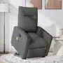 Sillón de masaje eléctrico reclinable elevable tela gris oscuro de , Sillones - Ref: Foro24-3324074, Precio: 340,92 €, Descue...