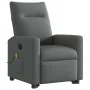 Sillón de masaje eléctrico reclinable elevable tela gris oscuro de , Sillones - Ref: Foro24-3324074, Precio: 340,92 €, Descue...