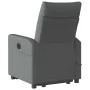 Sillón de masaje eléctrico reclinable elevable tela gris oscuro de , Sillones - Ref: Foro24-3324074, Precio: 340,92 €, Descue...