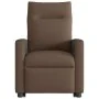 Sillón de masaje eléctrico reclinable elevable tela marrón de , Sillones - Ref: Foro24-3324076, Precio: 340,42 €, Descuento: %