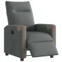 Sillón reclinable eléctrico de tela gris oscuro de , Sillones - Ref: Foro24-3324081, Precio: 244,12 €, Descuento: %
