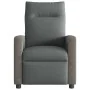 Sillón reclinable eléctrico de tela gris oscuro de , Sillones - Ref: Foro24-3324081, Precio: 244,12 €, Descuento: %