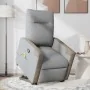 Sillón de masaje reclinable de pie de tela gris claro de , Sillones - Ref: Foro24-3324095, Precio: 287,59 €, Descuento: %