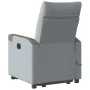 Sillón de masaje reclinable de pie de tela gris claro de , Sillones - Ref: Foro24-3324095, Precio: 287,59 €, Descuento: %