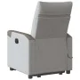 Sillón de masaje eléctrico reclinable elevable tela gris nube de , Sillones - Ref: Foro24-3324104, Precio: 338,91 €, Descuent...