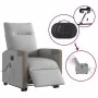 Sillón de masaje eléctrico reclinable elevable tela gris nube de , Sillones - Ref: Foro24-3324104, Precio: 338,91 €, Descuent...