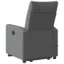 Sillón de masaje eléctrico reclinable elevable tela gris oscuro de , Sillones - Ref: Foro24-3324106, Precio: 337,89 €, Descue...