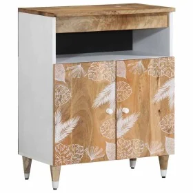 Aparador de madera maciza de mango 60x33,5x75 cm de , Almacenamiento para CD y DVD - Ref: Foro24-4018689, Precio: 70,91 €, De...