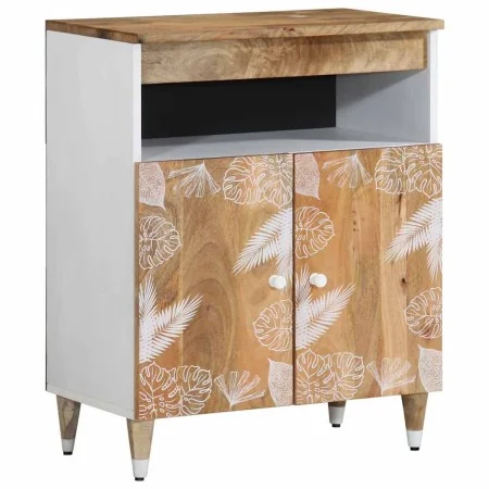 Aparador de madera maciza de mango 60x33,5x75 cm von , CD- und DVD-Speicher - Ref: Foro24-4018689, Preis: 70,91 €, Rabatt: %
