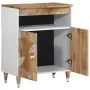Aparador de madera maciza de mango 60x33,5x75 cm von , CD- und DVD-Speicher - Ref: Foro24-4018689, Preis: 70,91 €, Rabatt: %