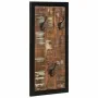 Perchero multicolor madera maciza reciclada 40x2x80 cm de , Percheros para sombreros y abrigos - Ref: Foro24-4015940, Precio:...