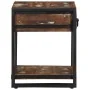 Mesa auxiliar multicolor 40x40x50 cm madera maciza reciclada by , Side tables - Ref: Foro24-4015942, Price: 95,70 €, Discount: %