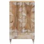 Aparador alto madera maciza de mango 60x33,5x100 cm de , Almacenamiento para CD y DVD - Ref: Foro24-4018694, Precio: 147,49 €...