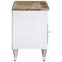 Mueble de TV madera maciza de mango 100x33,5x46 cm de , Almacenamiento para CD y DVD - Ref: Foro24-4018680, Precio: 89,42 €, ...