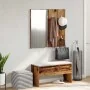 Juego de muebles de recibidor madera ingeniería madera antigua von , Bänke für Hallen und Lager - Ref: Foro24-857019, Preis: ...