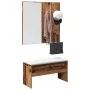 Juego de muebles de recibidor madera ingeniería madera antigua von , Bänke für Hallen und Lager - Ref: Foro24-857019, Preis: ...