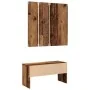 Juego de muebles de recibidor madera ingeniería madera antigua von , Bänke für Hallen und Lager - Ref: Foro24-857019, Preis: ...