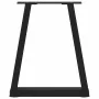 Patas para mesa de comedor en forma de V 2 uds acero negro by , Table legs - Ref: Foro24-4012544, Price: 57,83 €, Discount: %