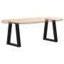 Patas para mesa de comedor en forma de V 2 uds acero negro by , Table legs - Ref: Foro24-4012544, Price: 57,83 €, Discount: %