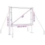 Pantalla de proyección con soportes 100 pulgadas 4:3 de , Pantallas para proyección - Ref: Foro24-4101044, Precio: 42,00 €, D...